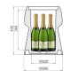 Bubalou Champ Stool Cooler Taupe/Cork