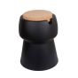 Bubalou Champ Stool Cooler Black/Cork