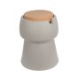 Bubalou Champ Stool Cooler Taupe/Cork