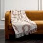 Jonathan Adler Eden Merino Wool Throw - Chocolate/Natural