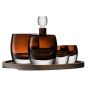 L.S.A. Whisky Club Connoisseur Set & Serving Tray