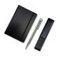 Lamy Set Zwarte Etui - Lamy A201 Pennenetui, Lamy Logo Brushed Pen, Sketchbook Aurora
