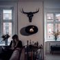 Le Feu Bio Fireplace Wall - Black