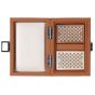 Leather card set box 