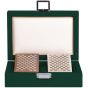 Leather card set box