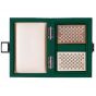 Leather card set box