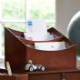 Life Of Riley Leather Letter Rack