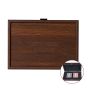 Manopoulos Playing Cards Case - Dark Brown Wood - Valentine’s Edition