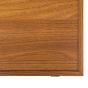 Manopoulos Walnut Replica Wooden Backgammon Set - Walnut Brown
