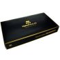 Manopoulos Wenge Replica Wooden Backgammon Set - Black Wood