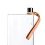 Memobottle leather lanyard - cognac