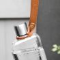 Memobottle leather lanyard - cognac