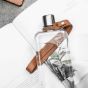 Memobottle leather lanyard - cognac