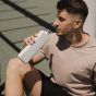 Memobottle Rostfreier Stahl Slim - Weiß
