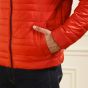 Gilet Matelassé Réversible Michael Kors - Noir/Orange