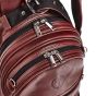 Modest Vintage Player Leather Golf Bag Cart - Heritage Brown