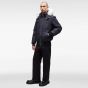 Moose Knuckles Ballistic Bomber Jacket Fur - Navy