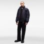 Moose Knuckles Ballistic Bomber Jacket Fur - Navy