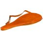 Modest Vintage Player Retro tennistaske i læder - cognac