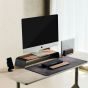 NOOE Soar Monitor Stand - Walnoot