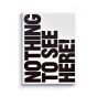 Nuuna Graphic Thermo L notebook - Nothing to see here
