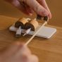Oakywood Magnetic Cable Holder - Oak