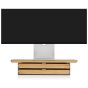 Oakywood Desk Shelf Mini Dual Drawer - Oak