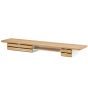 Oakywood Desk Shelf Pro Dual Drawer - Oak