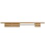 Oakywood Desk Shelf Pro Dual Drawer - Oak