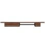 Oakywood Desk Shelf Pro Dual Drawer - Walnut