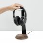 Oakywood 2-in1 Headphones Stand - Walnut
