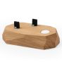 Oakywood Triple Charging Dock - Oak