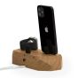 Oakywood Triple Charging Dock - Oak