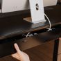 Oakywood Under-desk Cable Management Tray - Black