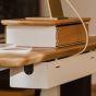 Oakywood Under-desk Cable Management Tray - White
