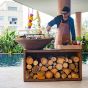 OFYR Island Teakholz 100 - Corten