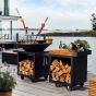 OFYR Mise En Place Table Pro Teak Wood 65 - Black