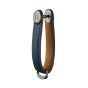 Crazy Horse Leather Key Organiser - Marine blue