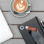 Leather Key Organiser - Cognac