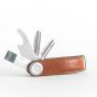 Leather Key Organiser - Cognac