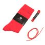 Owen Smith Socks & Laces Set Red