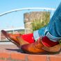 Owen Smith Socks & Laces Set Red