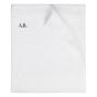 Personalised Birch Towel - White