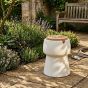 Personalised Bubalou Champ Stool & Ice Bucket - White