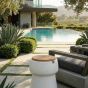 Personalised Bubalou Champ Stool & Ice Bucket - White