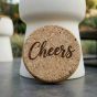 Personalised Bubalou Champ Stool & Ice Bucket - White