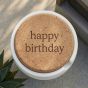 Personalised Bubalou Champ Stool & Ice Bucket - White