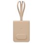 Personalised Luggage Tag With Finder - Greige