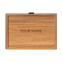 Manopoulos Playing Cards Case - Walnut Wood
