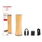 Peugeot Elis Reverse Beechwood Electric Corkscrew - Black